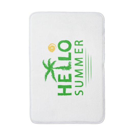 hallo badmat (Voorkant Verticaal)