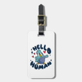 hallo bagagelabel (Voorkant verticaal)