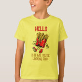 Hallo, ben ik het die je zoekt? t-shirt (Voorkant)