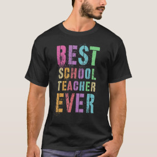 Hallo Beste schoolleraar ooit bedankt T-shirt
