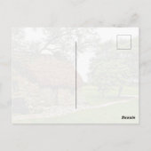 hallo Blanco Briefkaart van de Kunst van Brievenbu (Achterkant)