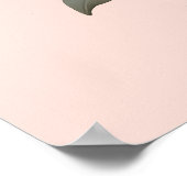 HALLO  BLOEM POSTER (Hoek)