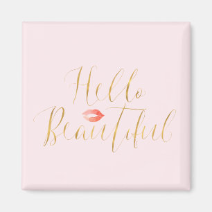 Hallo Blush Pink Gold Magneet