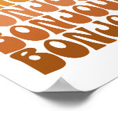 Hallo Bonjour Frans Poster (Hoek)