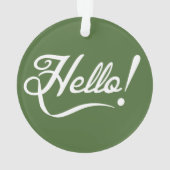 Hallo - Boomtop Ornament (achterkant)