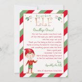 Hallo Brief van uw Elf Kaart (Voorkant)