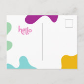 hallo briefkaart (Achterkant)