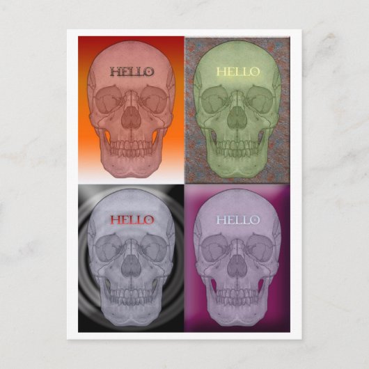 hallo briefkaart (Voorkant)