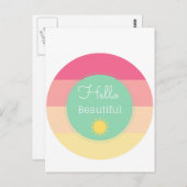 hallo briefkaart (Voorkant / Achterkant)