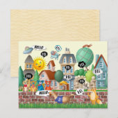 Hallo Briefkaart (Voorkant / Achterkant)