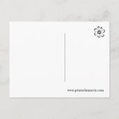 hallo Briefkaart met Colorful Waterverf Splashes (Achterkant)