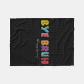 Hallo Bruh Teachers Fleece Deken (Voorkant (Horizontaal))