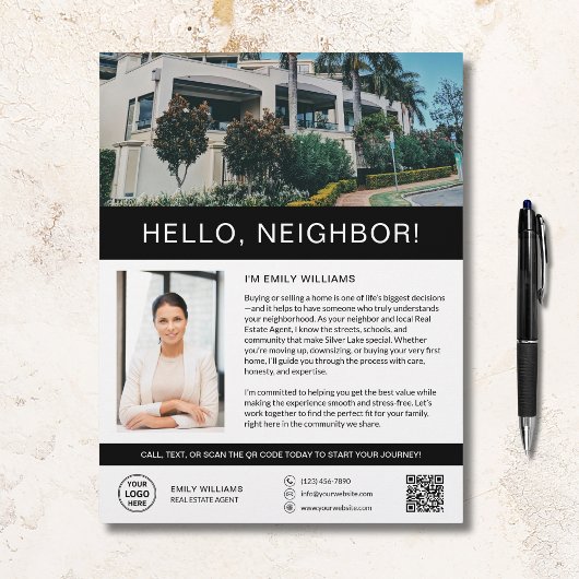 Hallo BUURMAN Vastgoedmarketing Flyer