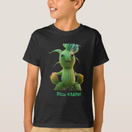 hallo Cactus Funny T-Shirt