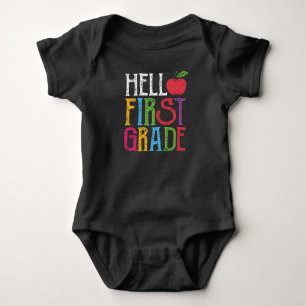 Hallo cadeau voor leerling in de eerste klas op de romper