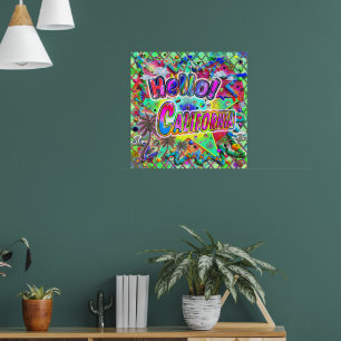 Hallo Californië! Poster