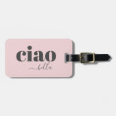 Hallo Ciao Bella Bagagelabel (Voorkant horizontaal)