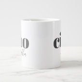 Hallo Ciao Bella Extra Grote Beker (Voorkant)