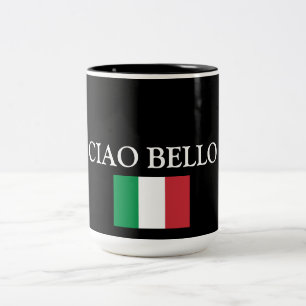 HALLO CIAO BELLO ITALIË TWEEKLEURIGE KOFFIEMOK