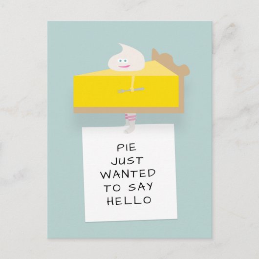 Hallo Citroen Poeder Briefkaart (Voorkant)