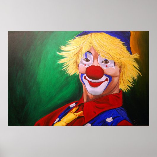 hallo Clown Poster (Voorkant)