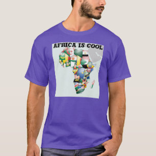 Hallo Continent Afrika T-shirt