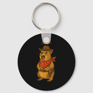 Hallo Cowboy Rots Klipdas Awawa Western Grappig _1 Sleutelhanger