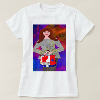 Hallo creatieve ontwerpen van LeeMariie T-shirt