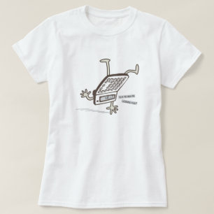 Hallo CUP (Upside Down Calculator truc) Grappige r T-shirt