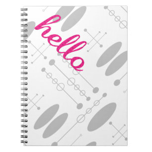 hallo Cute Colorful Hallo Gifts Notitieboek