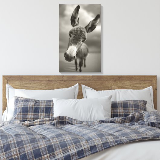 Hallo daar canvas afdruk (Insitu (Slaapkamer))