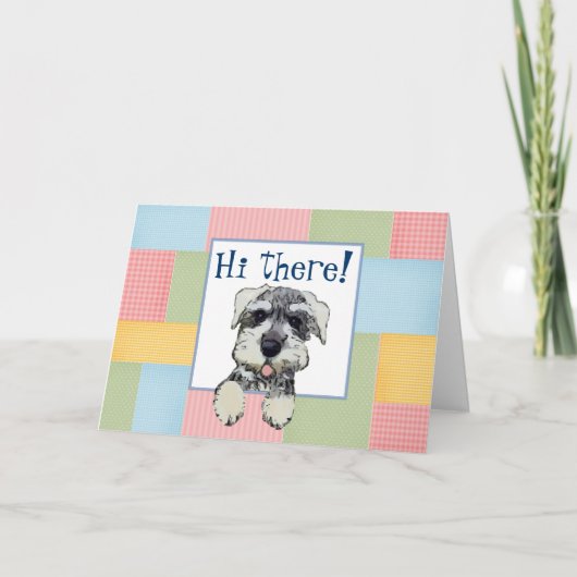 Hallo daar kaart (Voorkant)