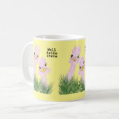 Hallo daar koffiemok (Voorkant links)