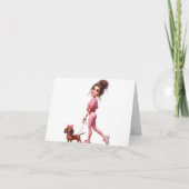 Hallo Dachshund Kaart (Voorkant)