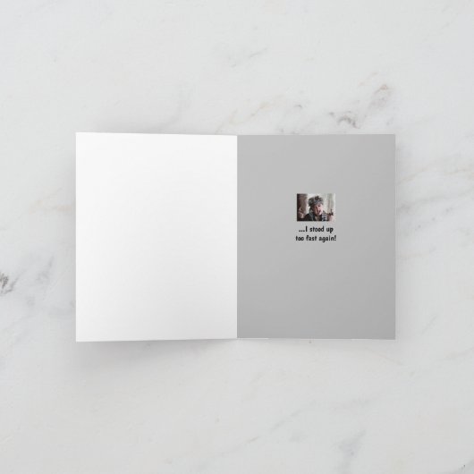 hallo Darkness, mijn oude vriend grappige kaart (Binnen)