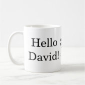 Hallo David. hallo Will. Mok (Links)
