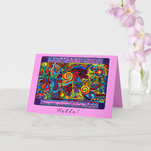 Hallo De kracht van het geloof La Fuerza de la Fe Kaart