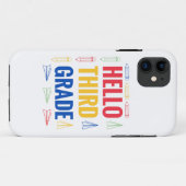 hallo derde graad Case-Mate iPhone case (Achterkant (horizontaal))