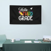 hallo derde graad team 3e graad terug naar school spandoek (Beurs)
