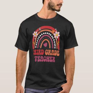 hallo derde graad terug naar school 3e graad leraa t-shirt