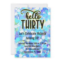 Hallo Dertig - Blauw