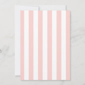 Hallo Dertig | Modern Roze Script 30ste Kaart (Achterkant)