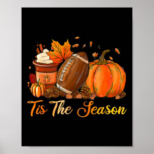 Hallo Dit is het seizoen dat de voetbalkoffie laat Poster