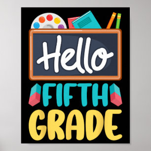 Hallo docenten van groep 5 leerlingen 5e leerjaar  poster