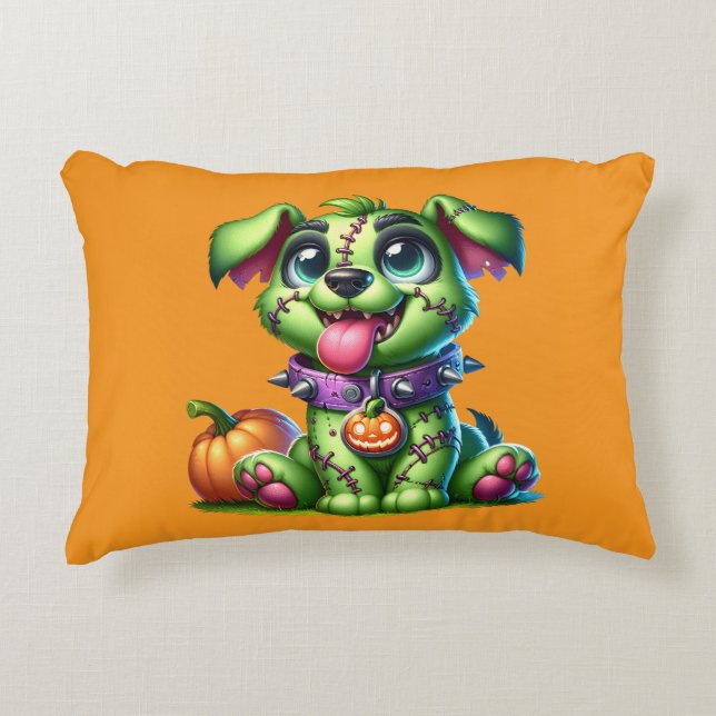 Hallo Dogg Accent Pillow Accent Kussen (Voorkant)