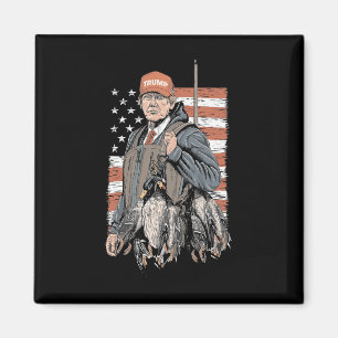 Hallo Duck Hunting Trump Camo Jacht seizoen US FL Magneet