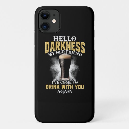 Hallo Duisternis Mijn Oude Vriend Case-Mate iPhone Case (Achterkant)