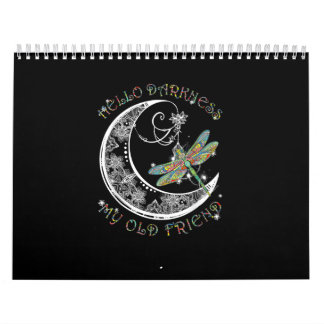 hallo duisternis mijn oude vriend Dragonfly Lover Kalender