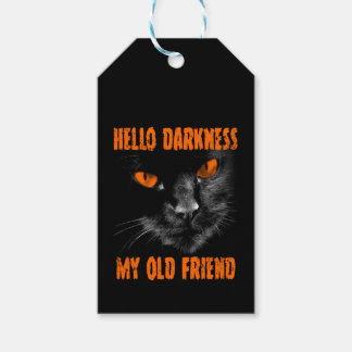 Hallo Duisternis Mijn Oude Vriend: Halloween Editi Cadeaulabel