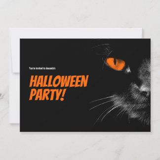 Hallo Duisternis Oranje Ogen Halloween Save The Date